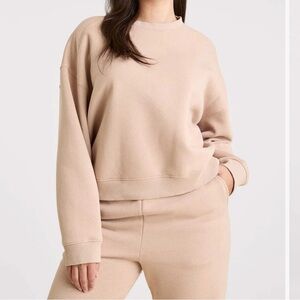 nuuds - Classic Crewneck Sweatshirt in Sand